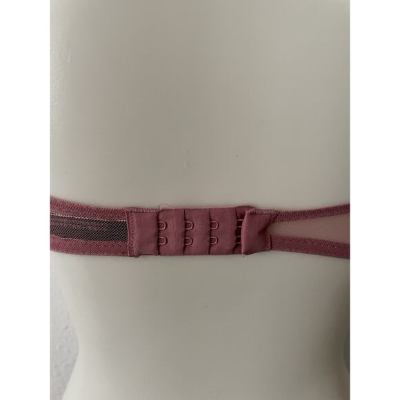 Victoria's Secret Bra Lingerie Push Up Lace Eyelash Velvet - Picture 8 of 11